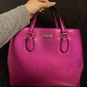 COPY - *NEVER USED* Kate Spade purple glitter pur…
